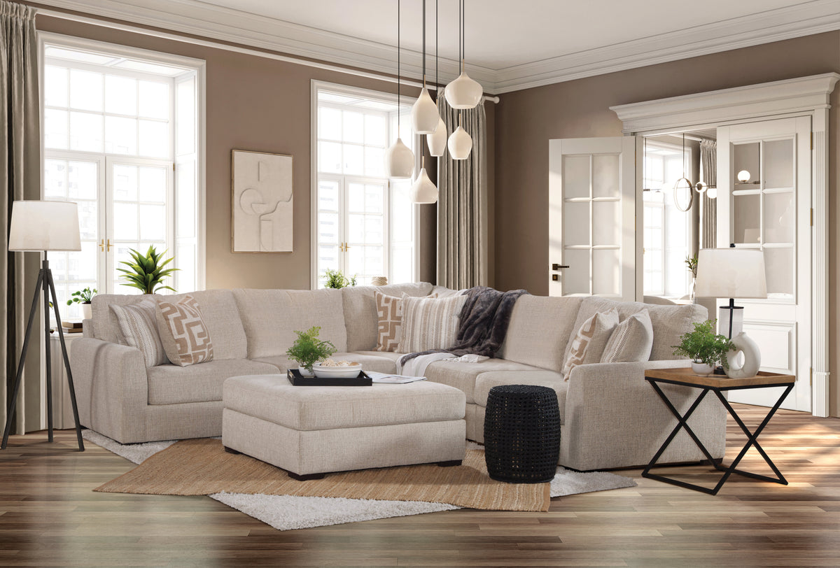 Harmont Camel Ottoman