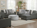 Irving Gray Ottoman