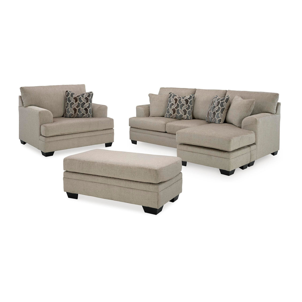 Stonemeade Taupe Chair And A Half